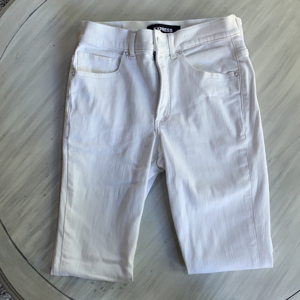 Express High Rise Skinny jeans - Picture 2 of 3